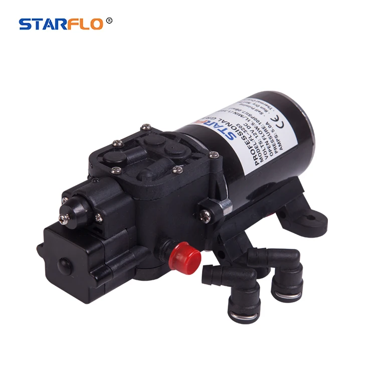STARFLO FL-3203 100PSI 12v dc 5.1LPM Мини автоматический Электрический водяной насос для автомойки, список цен