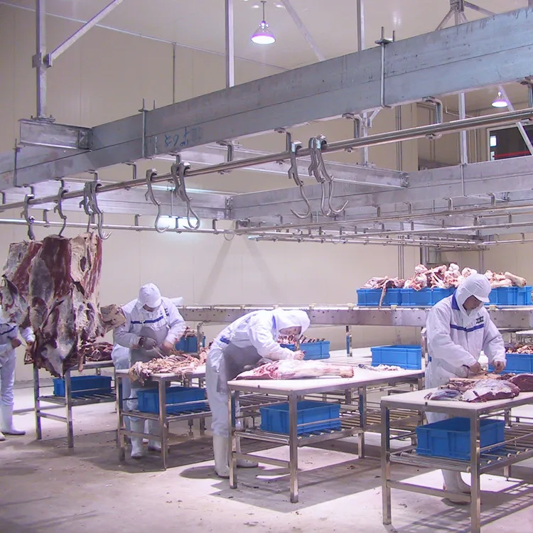 Islamic buffalo meat cutting machine for cattle slaughtering slaughterhouse