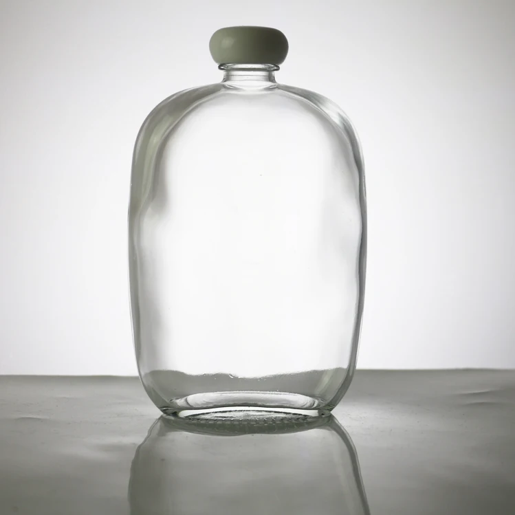 100ml250ml Mini Screw Cap Sake of Empty Glass Bottles of Alcohol