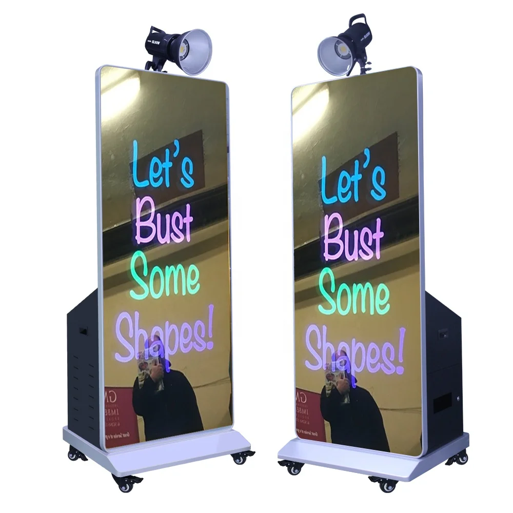 
76 дюймовая зеркальная фотобудка для вечеринки, фотобудка для вечеринки, зеркальная фотобудка для селфи 