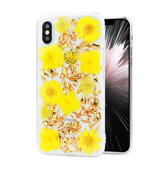 For Glitter Phone Case iphone 11 Flower Printing Soft TPU Ultra Thin Protective Cover Case For Galaxy Note S3