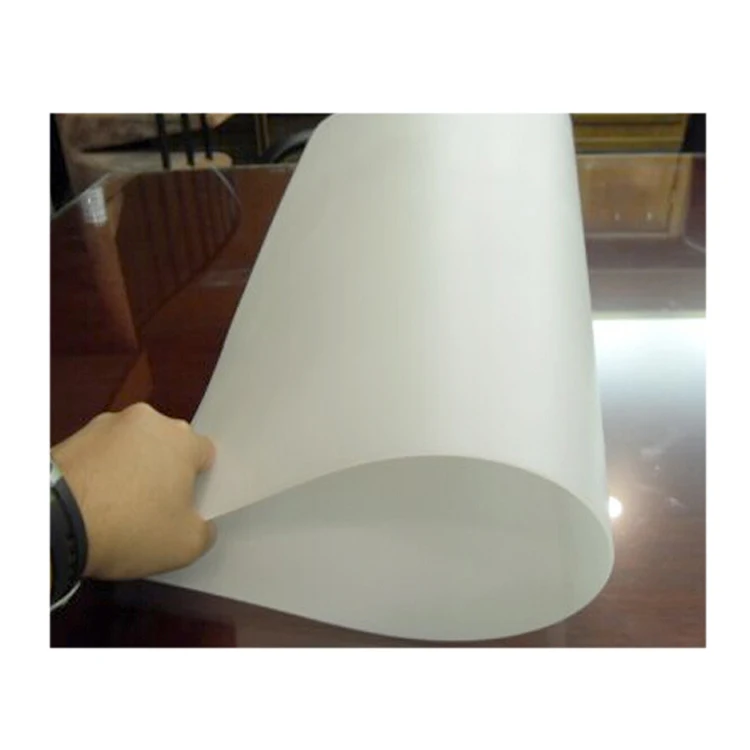 thick plastic roll transparent
