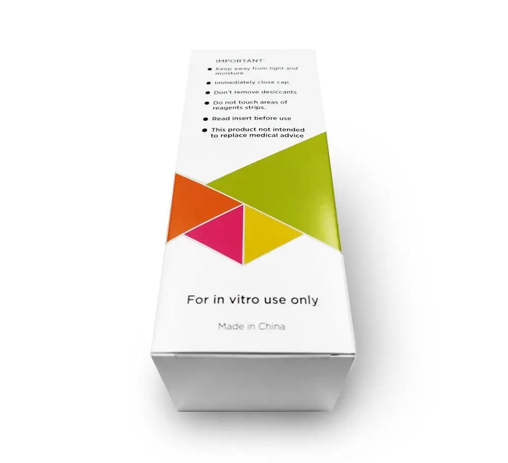 Medicon URS-10 Reagent Strips for Urinalysis Visual or Instrument Testing Urine 10 Parameters