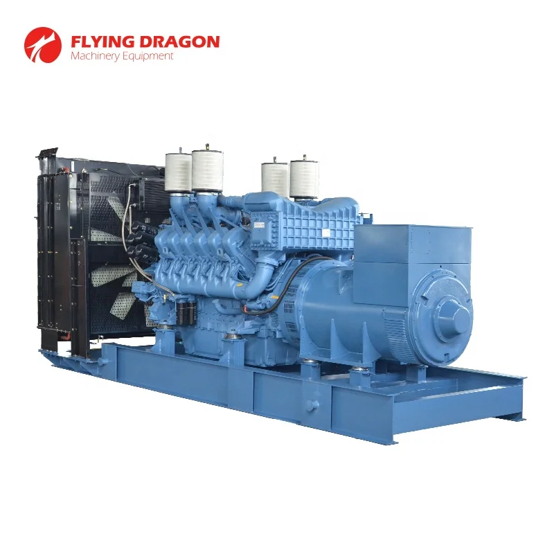 3000KVA 20V4000G34F Electricity Diesel Generator With MTU Germany Engine