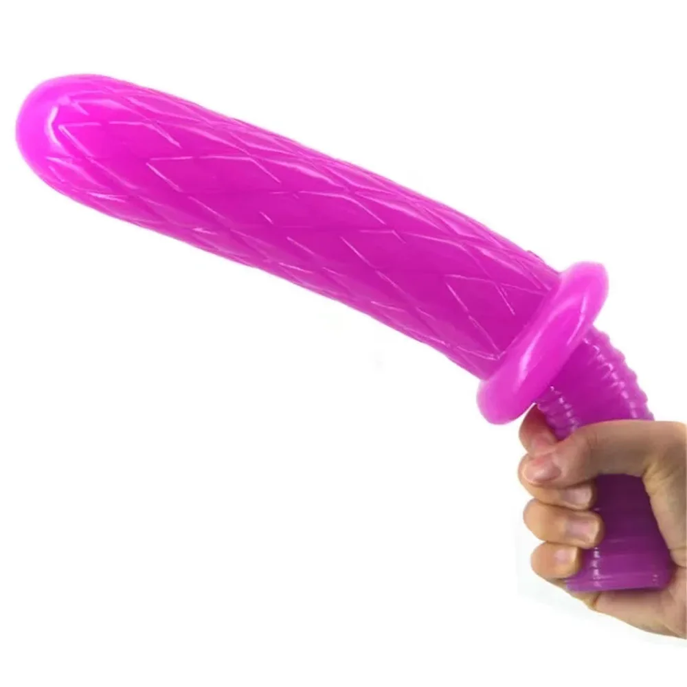 Gode Avec Poignée Anal Twist - Doc Johnson - 17 X 3,5 Cm - Neuf