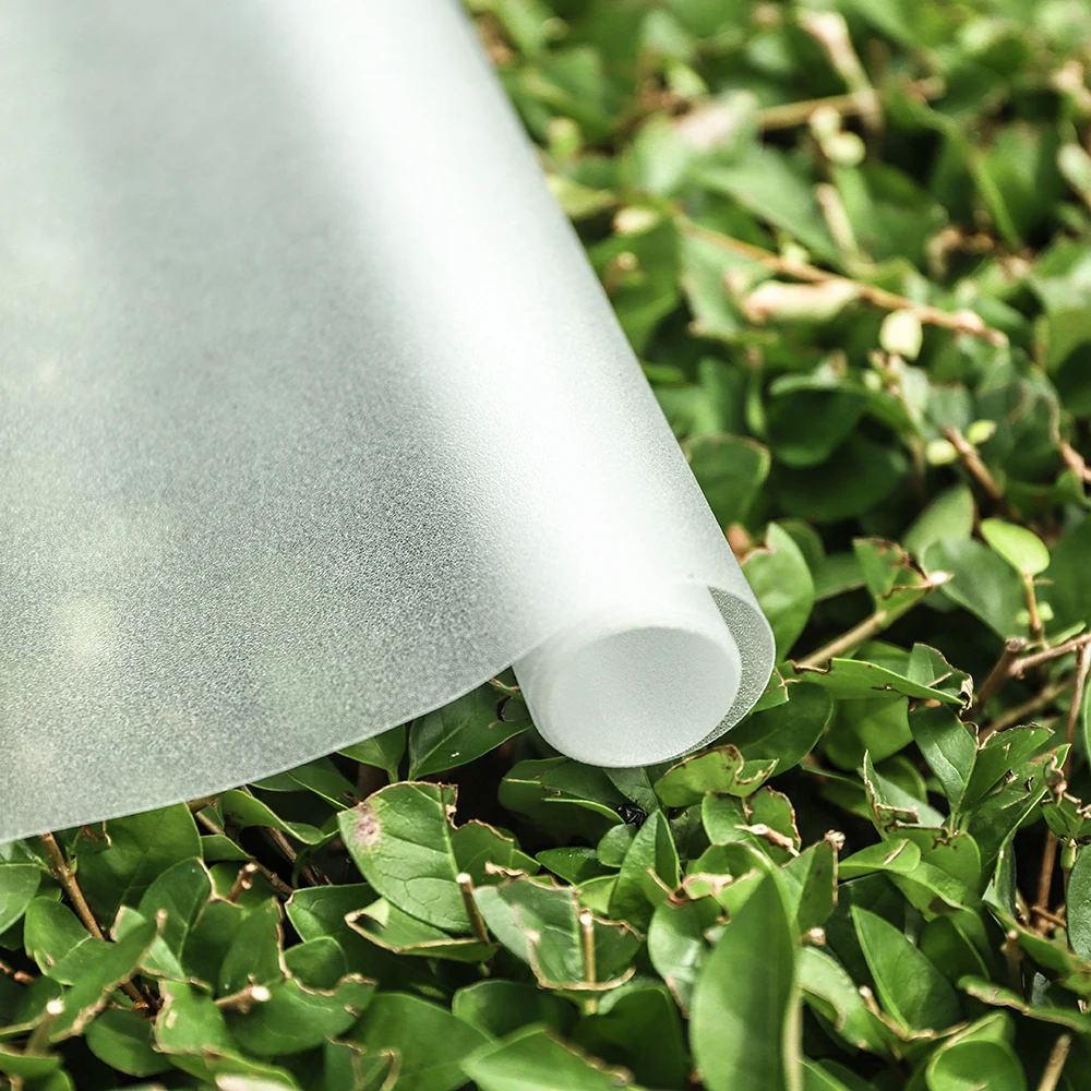 Пленка-стекло матовая наклейка внутренняя матовая статическая оконная пленка