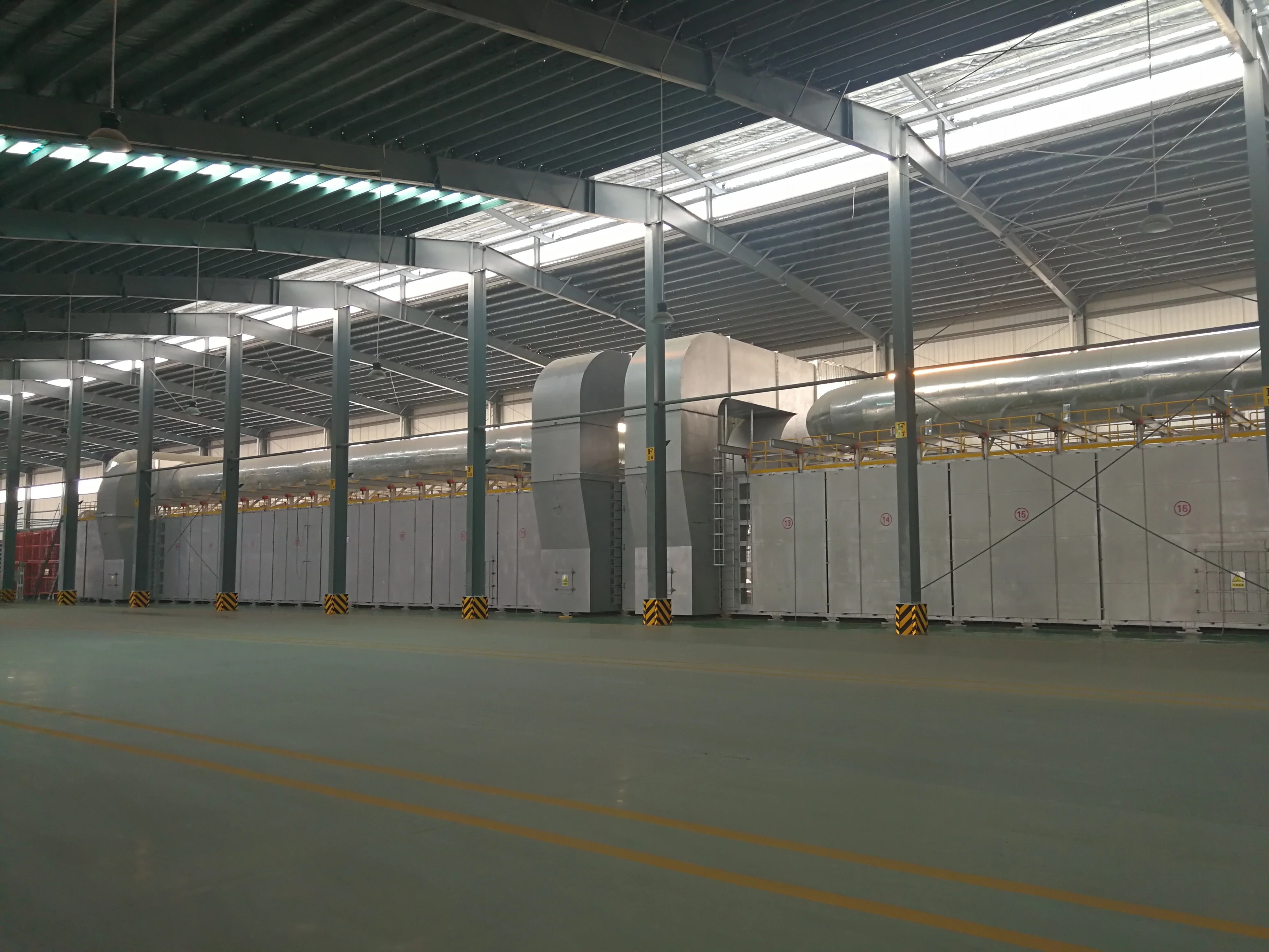 Линия по производству безбумажного гипсокартона