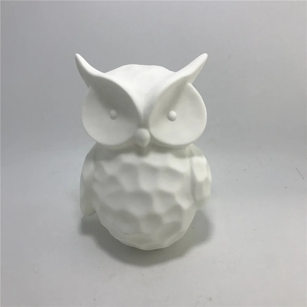 ceramic owl night light