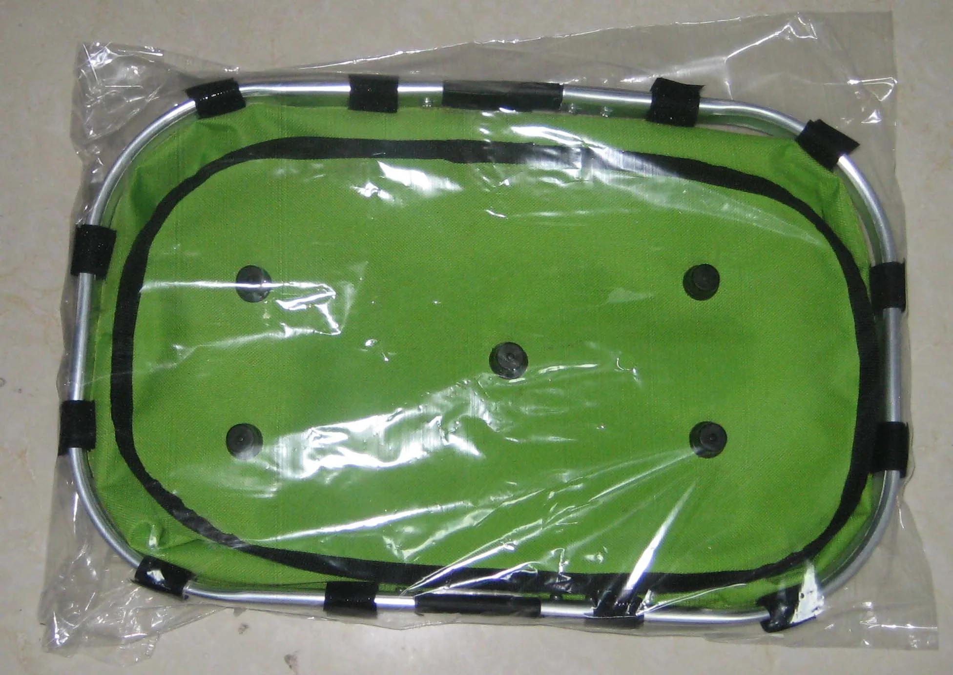 
 Складные алюминиевые мини-корзины для покупок с ручкой  