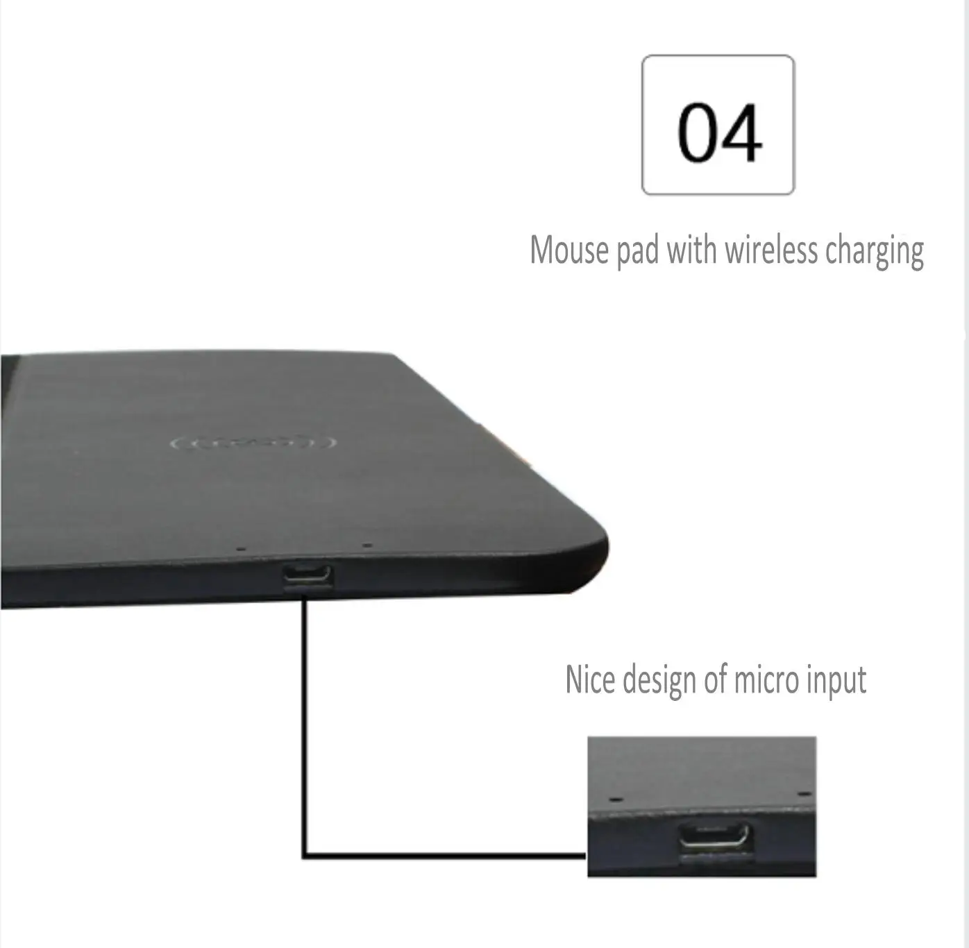 
Новое поступление 2019, Настольный коврик для мыши 3 в 1 с беспроводным зарядным устройством, телефонное зарядное устройство с сертификацией kc 
