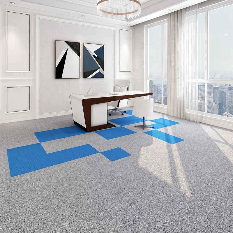 Factory Wholesale Cheap Price Plain Pattern Commercial Floor Carpet Tile  Fireproof Office Commercial PVC Backing Carpet Tiles Tufted Nylon Flooring  Carpet Tiles - China Carpet Tile and Office Carpet price