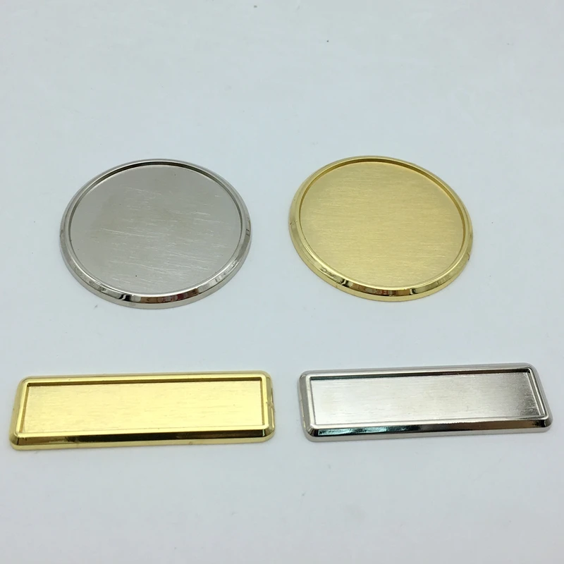 
Круглый квадратный прямоугольный металлический значок разных размеров 