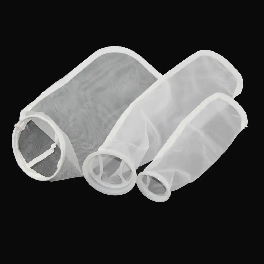 Plastic Ring Welded PP/PE/ Nylon Mesh 5 Micron Liquid Filter Bag
