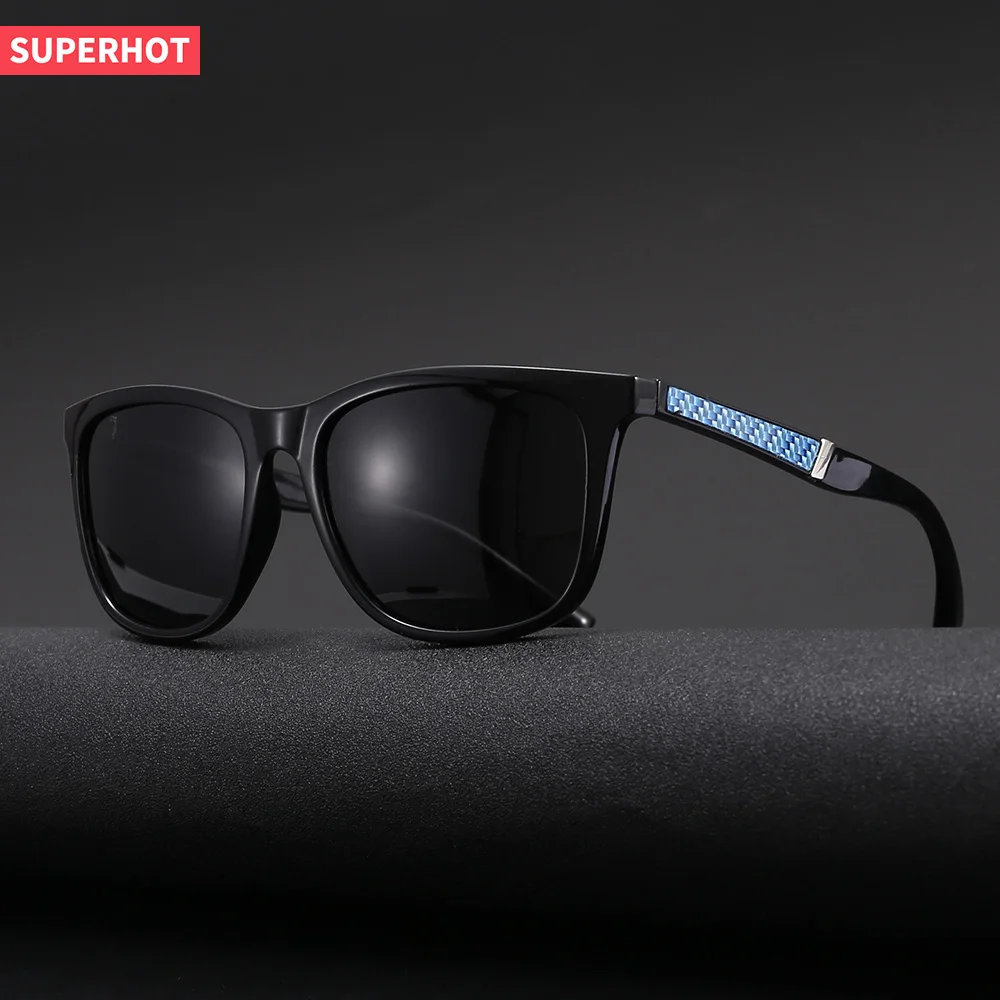 18332 сверхгорячего очки TR90 рамка TAC 1,1 поляризованные мужские солнцезащитные очки