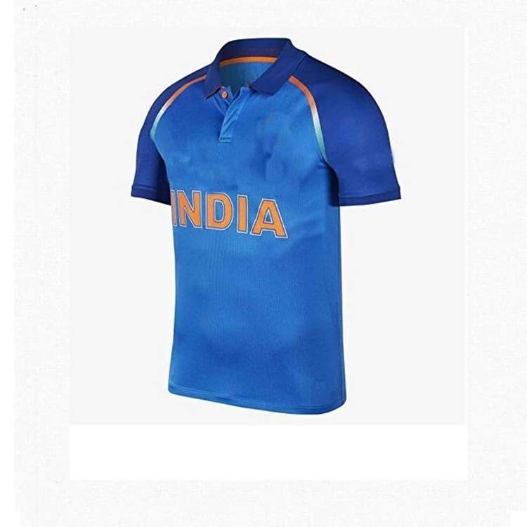 excedo Best Cricket Jersey  Indian Team Cricket Jersey for Men Blue :  : Clothing & Accessories