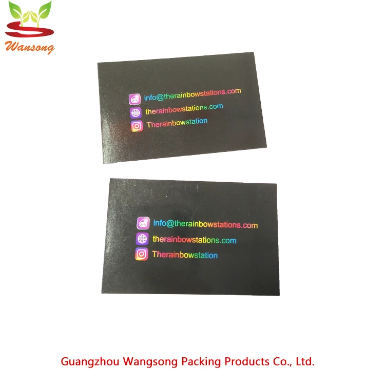 Матовая визитная карточка на заказ с вашим собственным логотипом