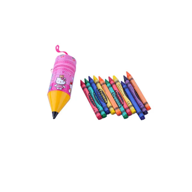 Треугольник мелок тип и набор упаковки Мелки восковые формы в полиэтиленовом пакете