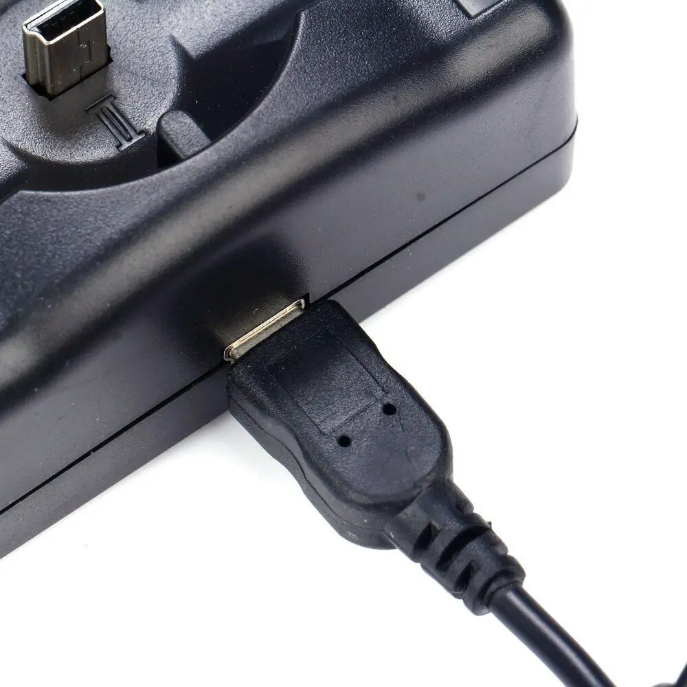 For PS3 Charging Station USB Dual Charger Charging Dock Station for Sony PS3 Move Wireless Controller