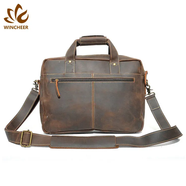 Bolsa bandolera de estilo ejecutivo - Maletín para ordenador portátil de  15\