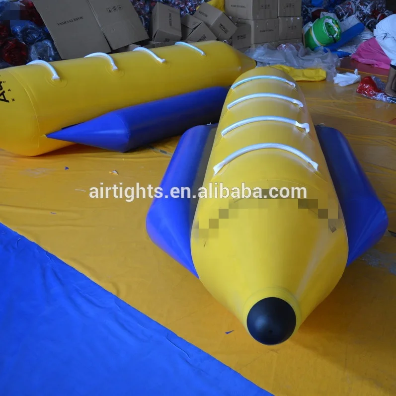 Inflatable Water Games Floating Inflatable Boat 9 Persons Banana Boat