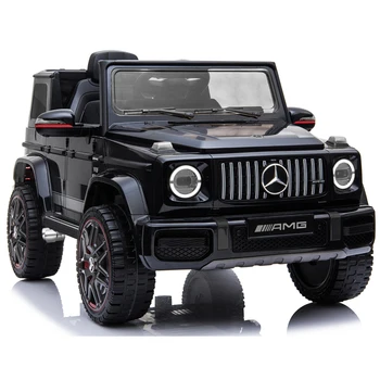 2020 new Licensed G 63 kids plastic battery electric kids ride on car 12V real SUV for baby toy car for children driving 24v