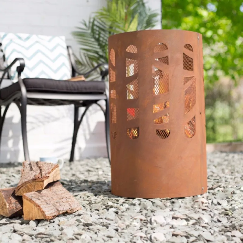 Round Fire Pit Corten Steel Barrel For Sale View Corten Steel Barrel Juou Product Details From Henan Juou Trading Co Ltd On Alibaba Com