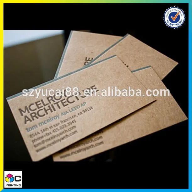 Cheap printed luxury fashion cotton custom business cards paper