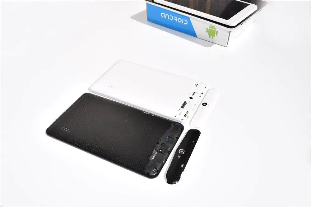 
 7 дюймов, четыре ядра, Две сим-карты, двойной режим ожидания звонков Android планшетный ПК для детей Allwinner 512MB RAM 4GB ROM двойная камера для планшетов и телефонов  