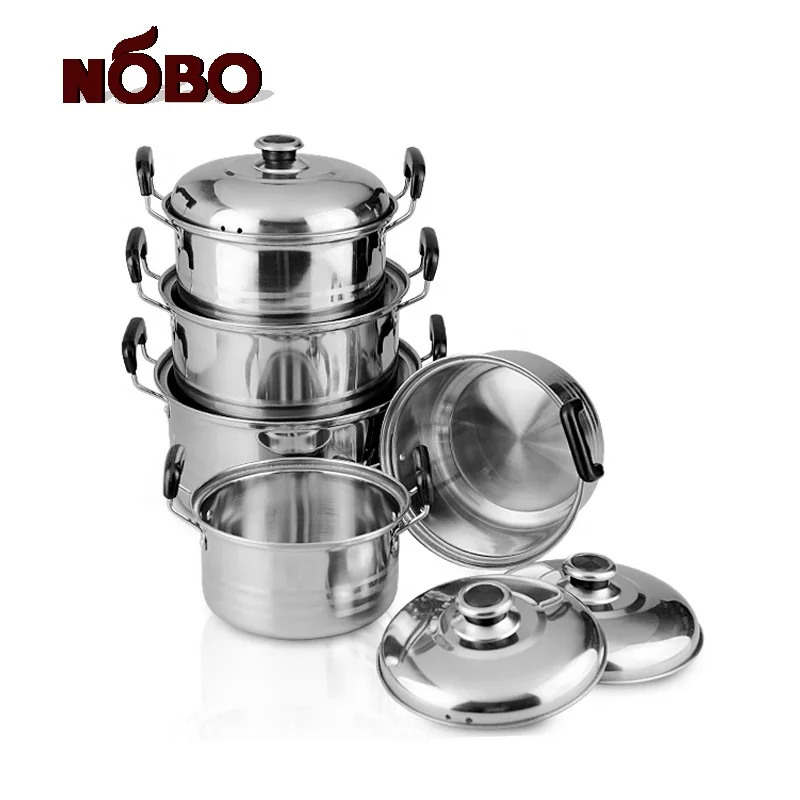 Американские горшки из нержавеющей стали 555 кастрюля для приготовления