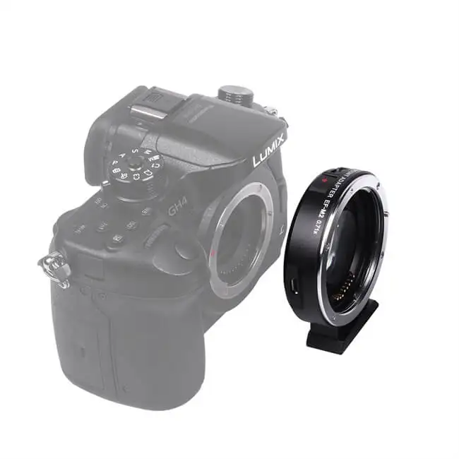 Adaptateur Viltrox EF-M2 II 0.71x - Monture Micro 4/3 (MFT) Pour Objectifs Canon EF