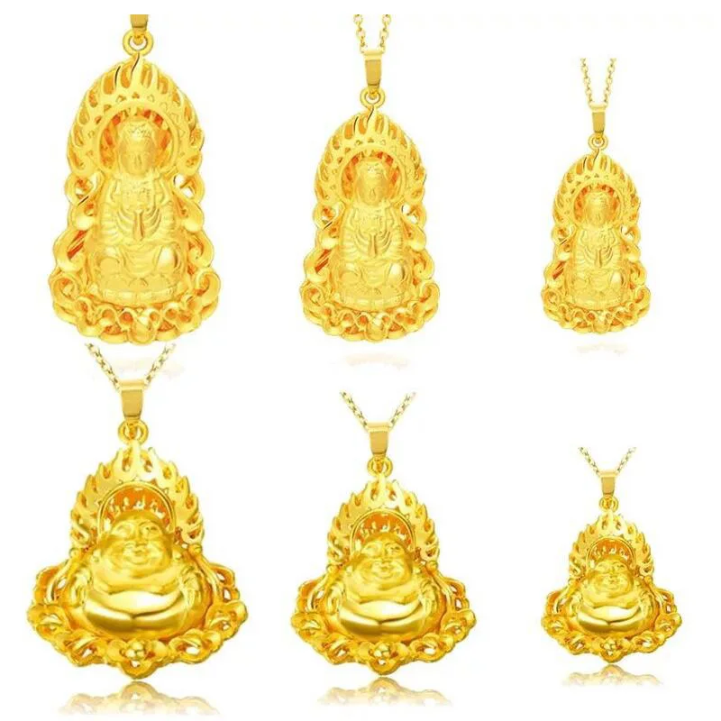 Vietnam Gold Buddha Pendant For 