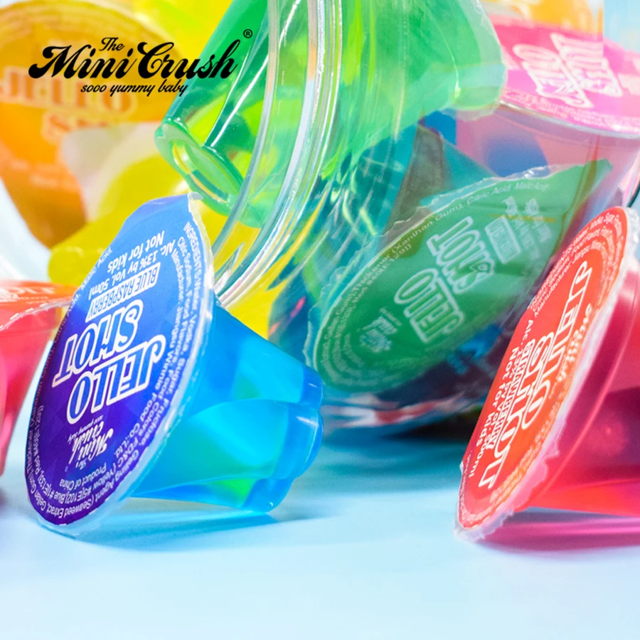 Vodka Jello Shot Syringe Alcohol Cocktail - Assorted Jello Shots