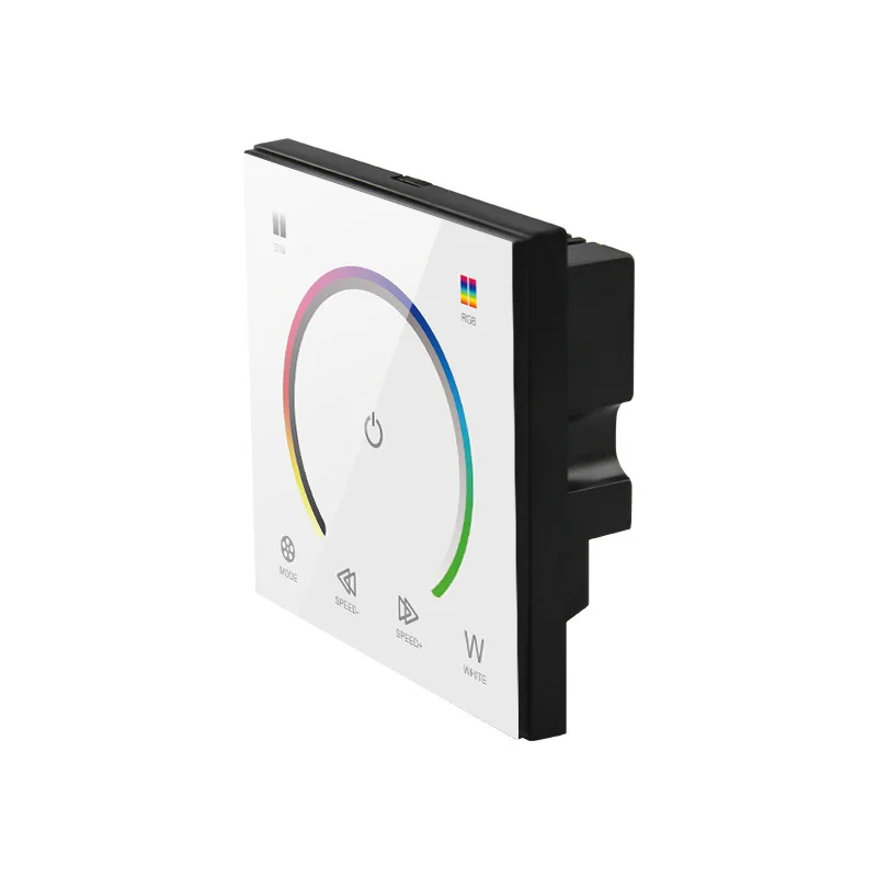 Светодиодный сенсорный контроллер Smart RGB RGBW, настенный светодиодный панельный переключатель, светодиодный диммер для светодиодной ленты