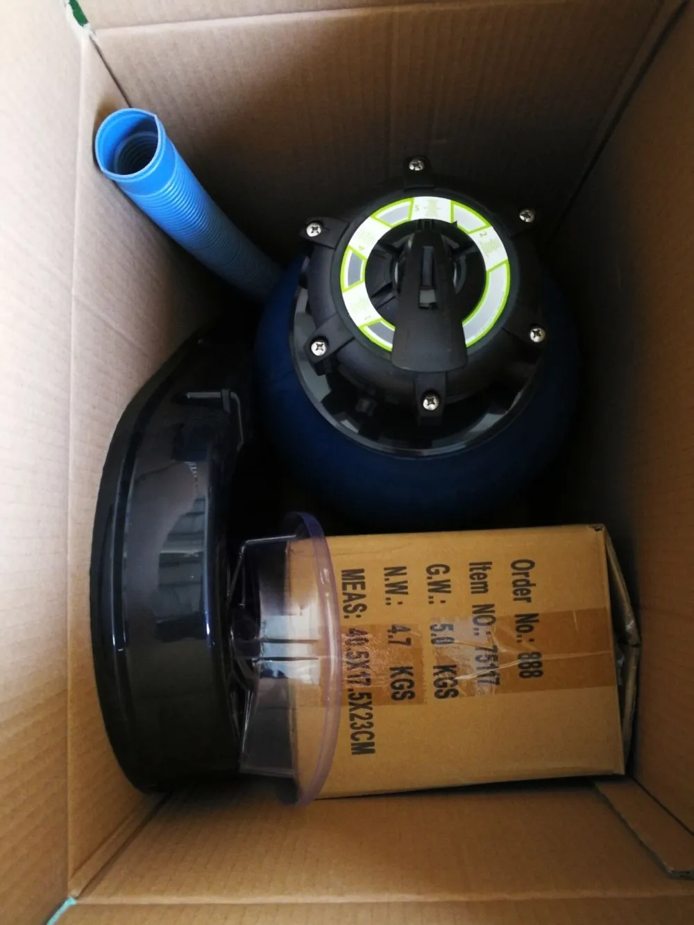 
 Комбинированный фильтр насоса для бассейна  