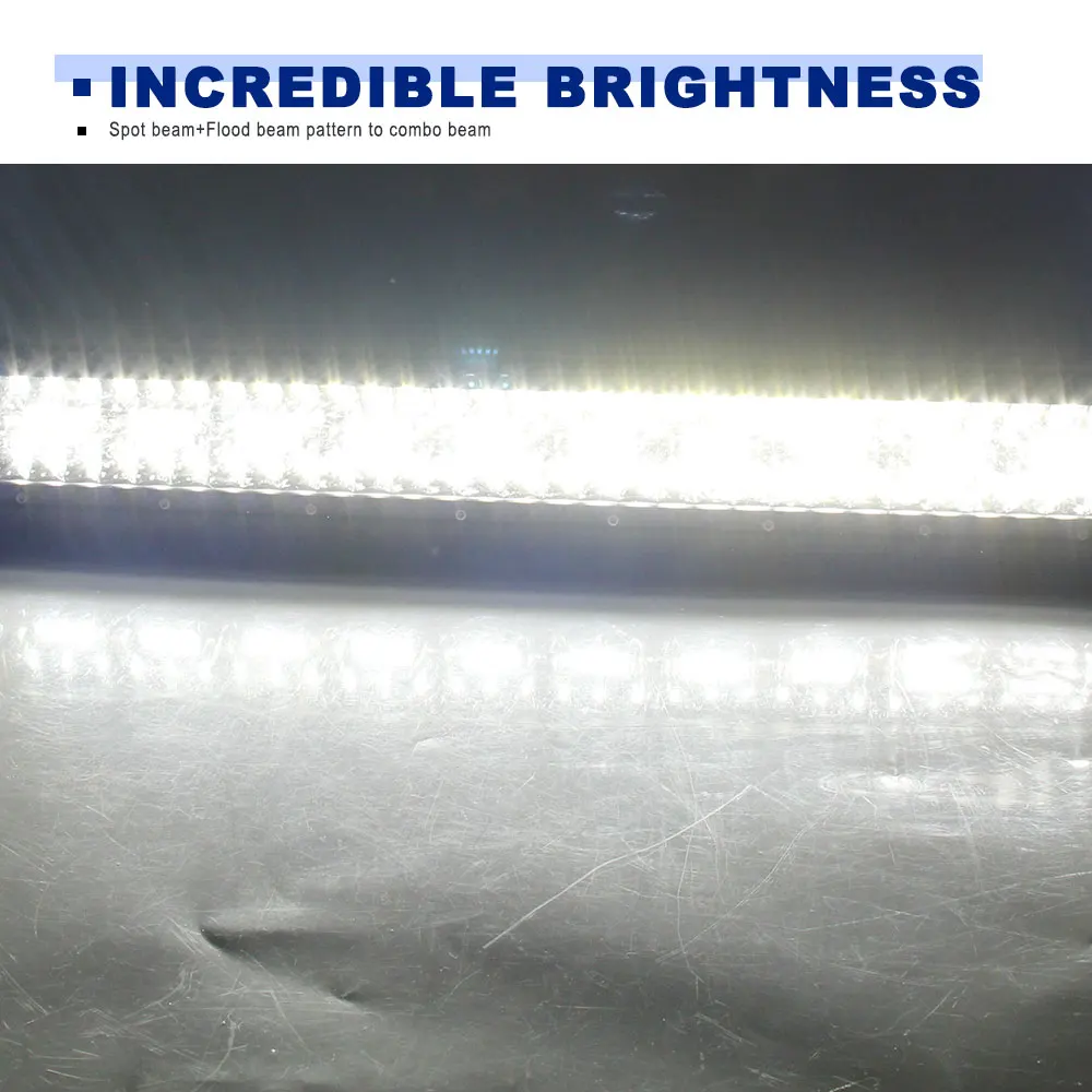 Barra LED Impermeabile IP67 Barre Led Willpower Barra LED 107cm 42 Pollici 540W Fari LED 12V 24V Impermeabile Faretti LED Faro Da Lavoro LED Barra Luci LED Per Fuoristrada Auto Trattore Camion
