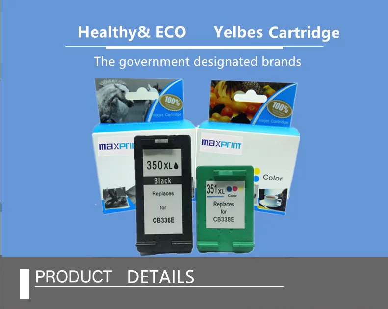 7 Star Compatible 350 351 Ink Cartridge for HP350XL HP351XL