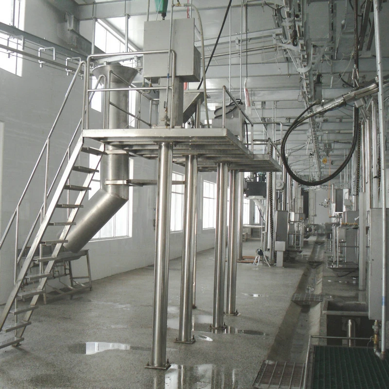 Complete halal cattle camel slaughtering line camel meat processing plant