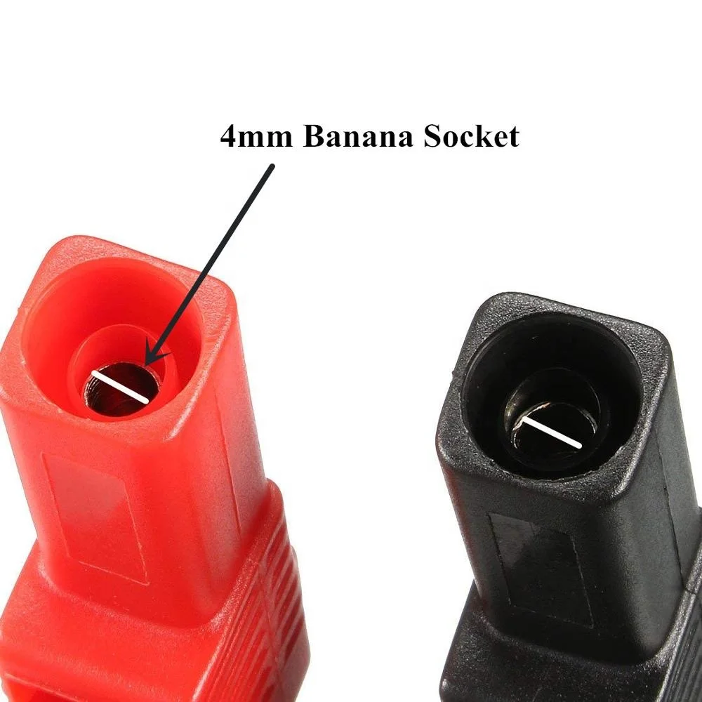 MX 32A 1000 В двойной изоляцией из чистой меди крокодил с 4 мм банан розетка