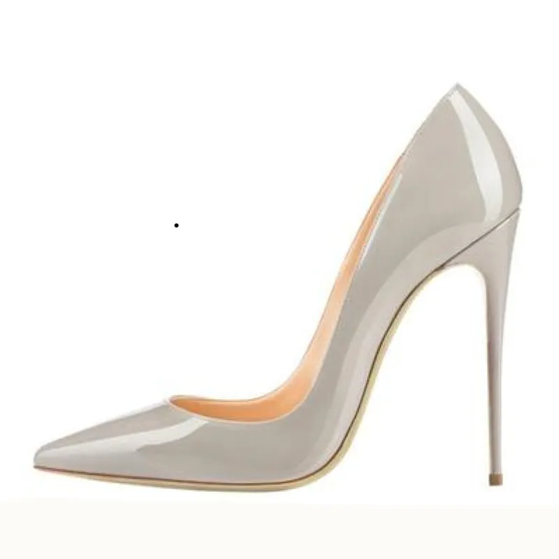 Zapatos clásicos elegantes de tacón alto y puntiagudos para mujer