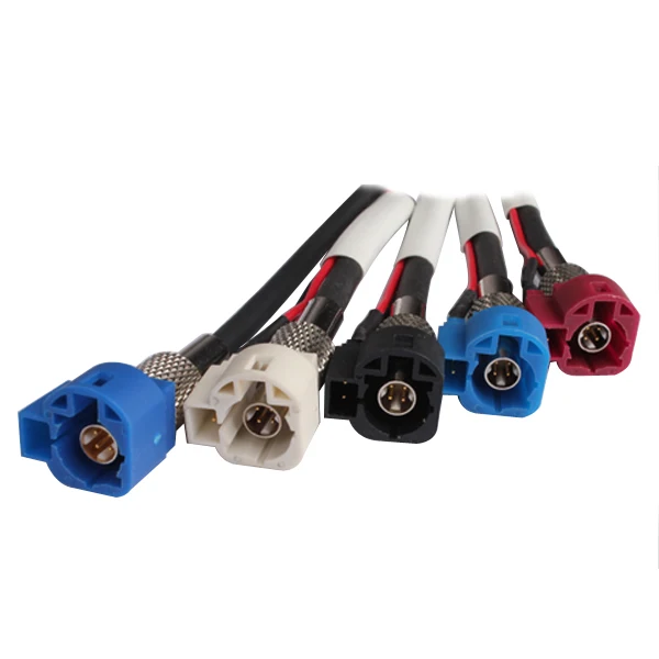 HSD LVDS Cable Y Type 1 to 2 Splitter 4 Pin Code Z to Z Female & Z Male  Connector Wire Video Line,Connector Can be Customized