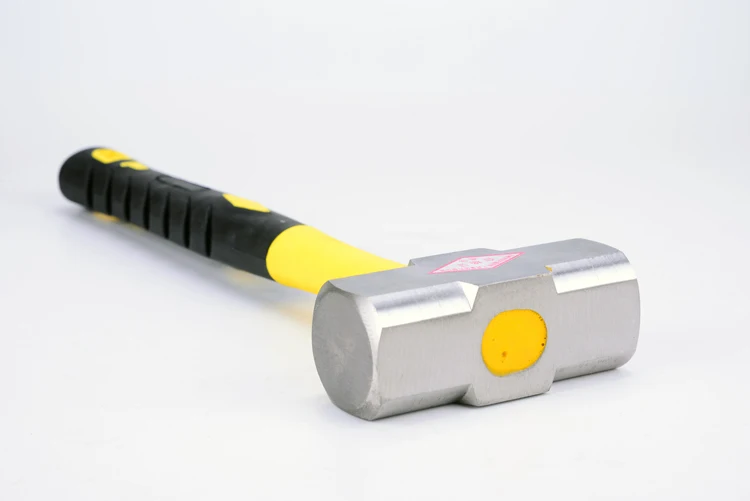 4 фунта 8 фунтов 304 Нержавеющая кувалда Немагнитный ручной инструмент восьмиугольный 8 точечный молоток немецкого типа