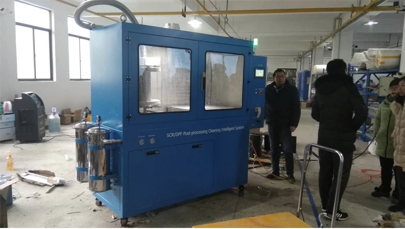 2019 Visible Catalytic Converter Scr Dpf Filter Cleaning Machine