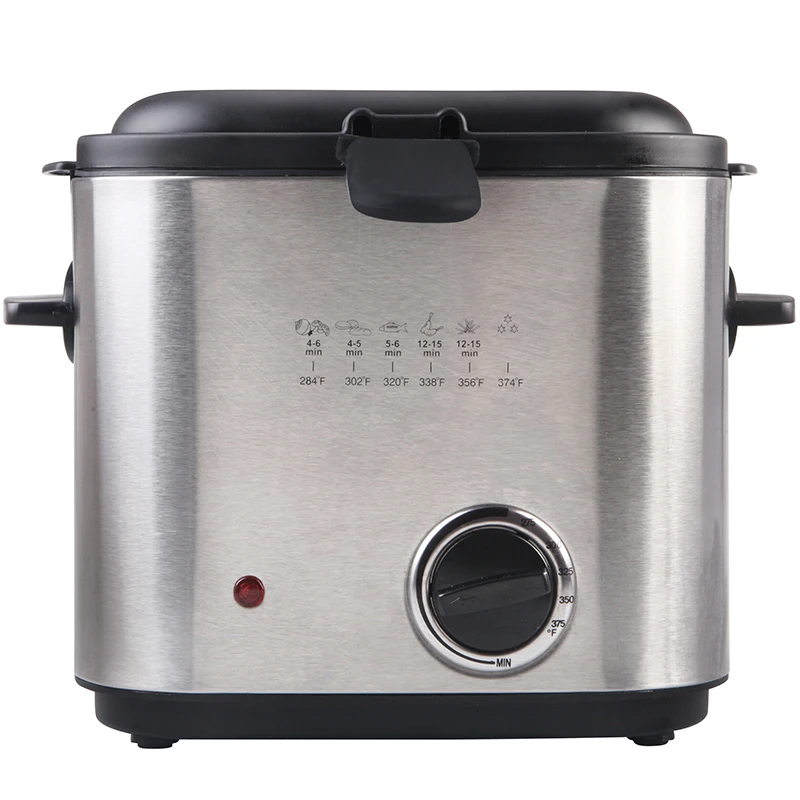 xj-5k100ao 1.2l mini deep fryer electric