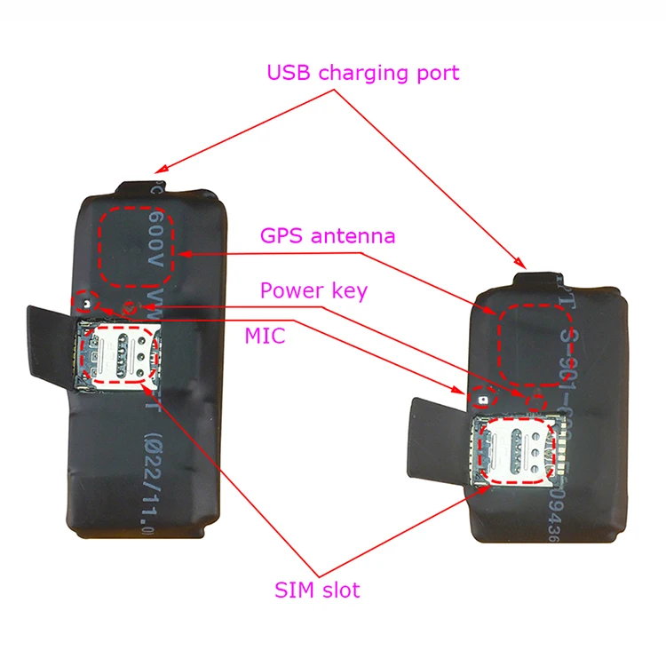 Stable Signal Mini GPS Tracker S3 S7 with SIM Card for GPS