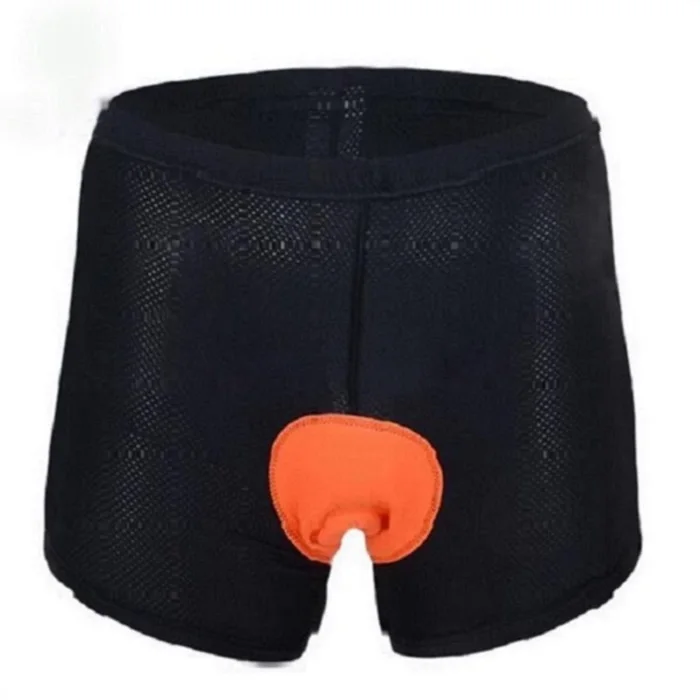 Santic Cycling Bike Underpants Hipster Underwear Black Shorts with 3D Padded 