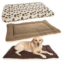 Washable Dog Pet Bed Cushiont Removable Travel Mat Dog Bed Memory Foam Cooling Mats Pet Bed Cushion
