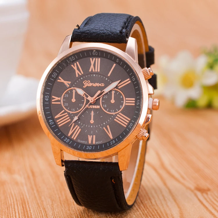 Alibaba.com: GENEVA SJ8017 Fashion Quartz Wrist Watch, 40mm  display picture 3