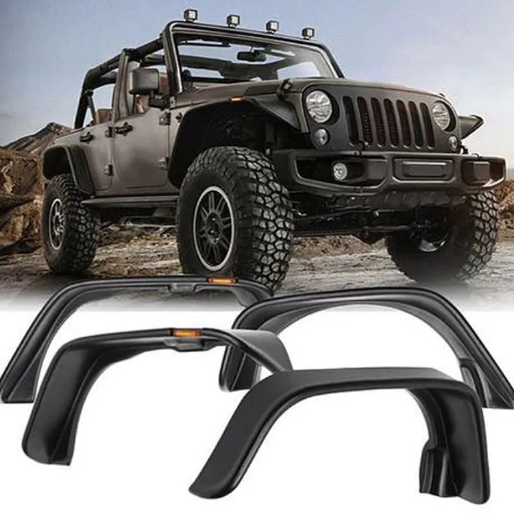 Fender Jeep Wrangler Jk Black Steel Exterior Trim Accessories For 4x4- accesorios Accessories 4x4 Jeep - Buy Jeep Wrangler Accessories Product on  