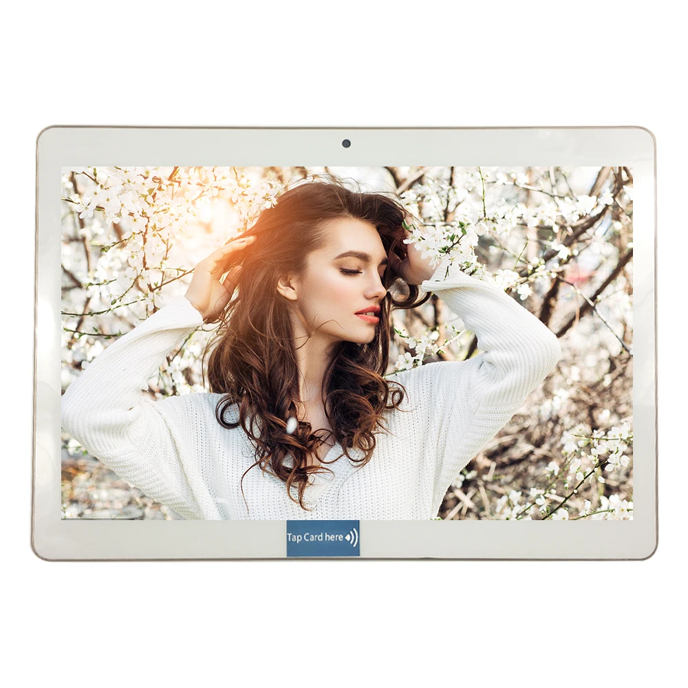 10 Inch Android Front Nfc Tablet Pc 2GB RAM Quad Core Android Tablet With Nfc Reader