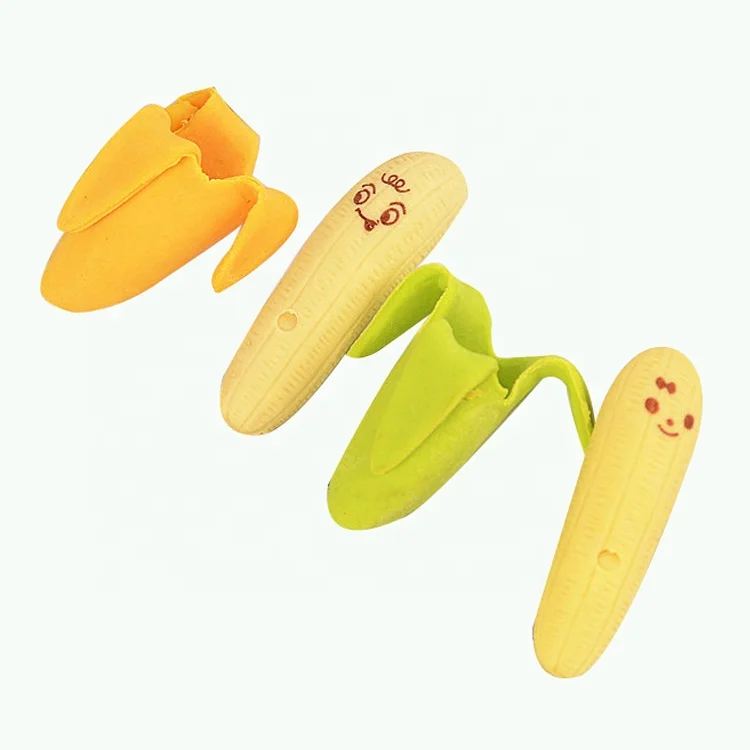 
 Коллекционный 3D kawaii craft демонтированный фруктовый банановый ластик для студентов  